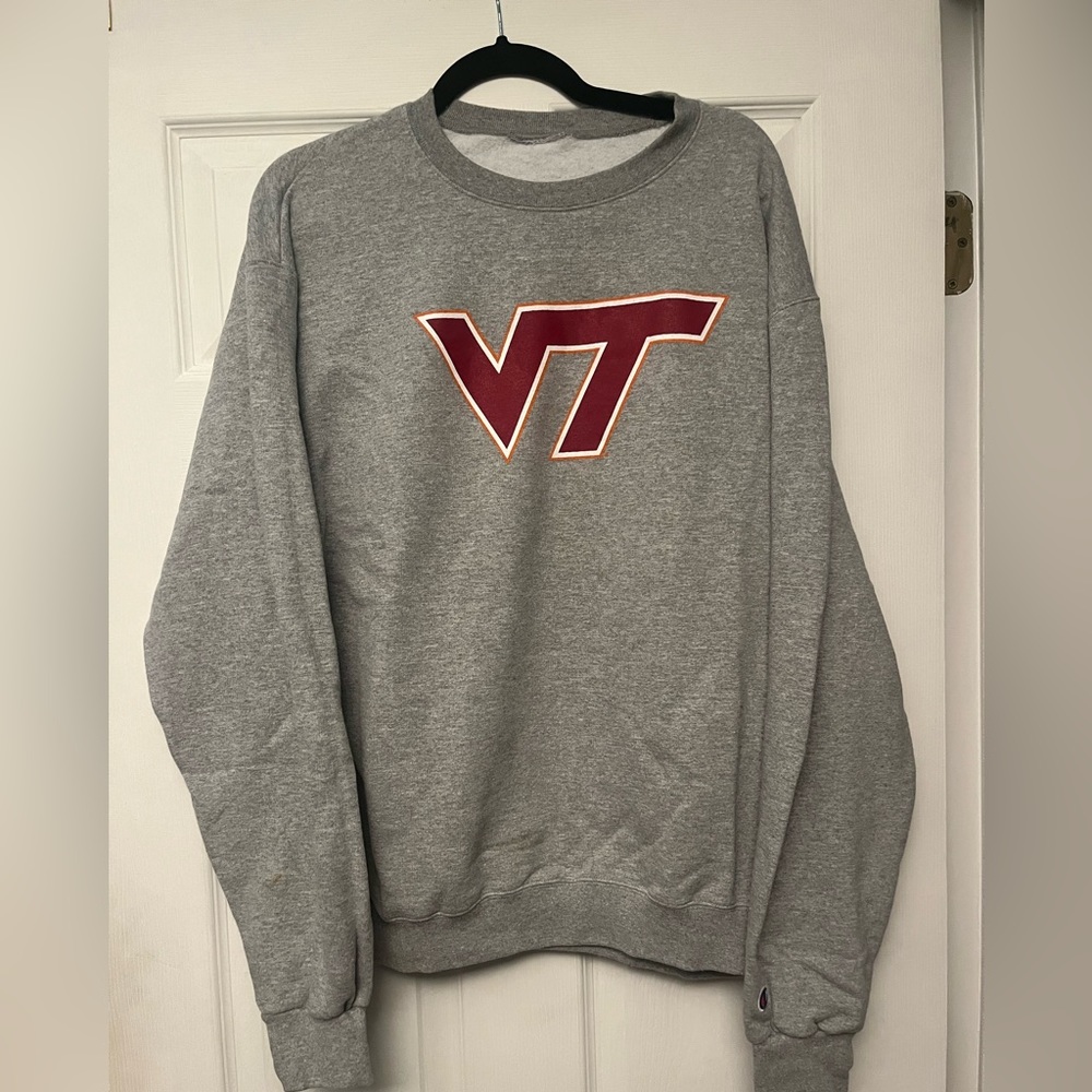 Virginia tech over sized sweatshirt
